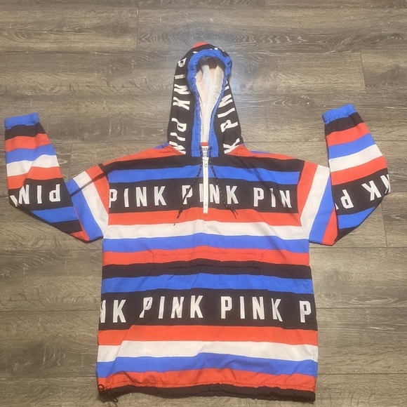 PINK Victoria's Secret Jackets & Blazers - Victoria’s Secret Pink rain jacket size XS